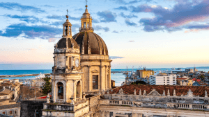 Hoe kom ik van de luchthaven van Catania naar het stadscentrum?